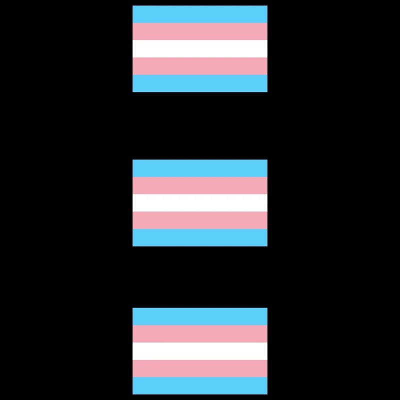 Trans Pride-Flaggen