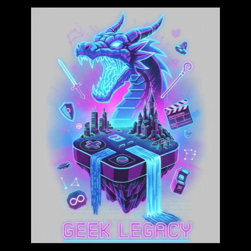 Neon Dragon on Retro Console