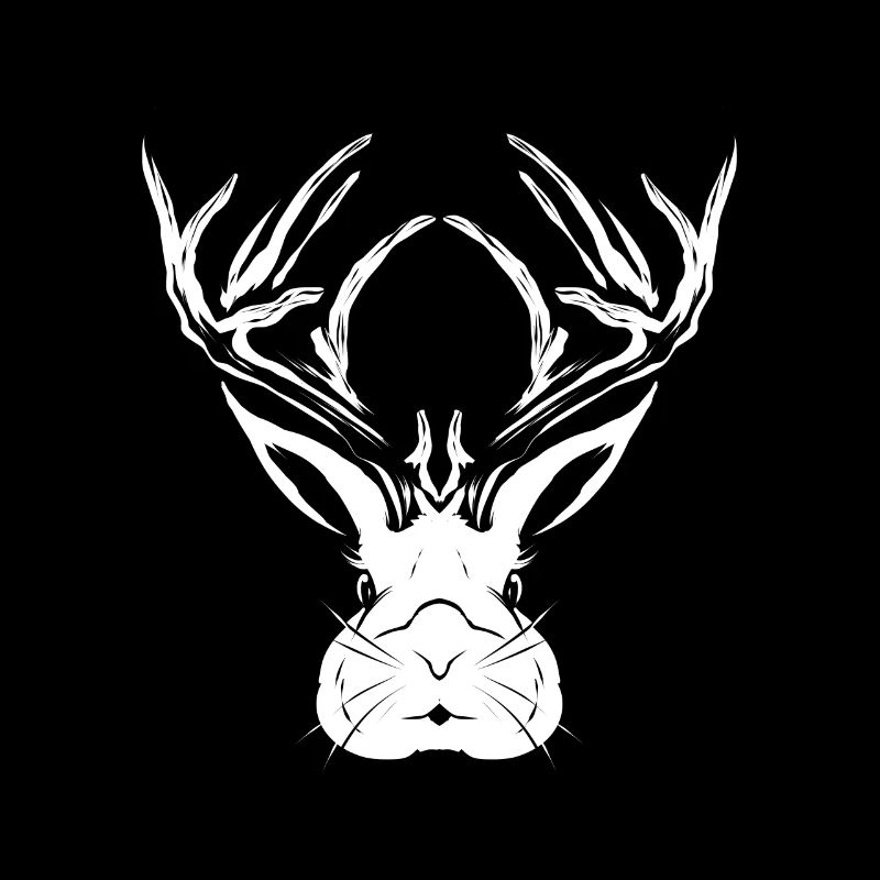Believe In Jackalope Head