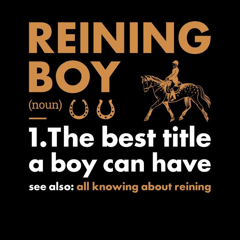 Reiner Boy Définition Reining