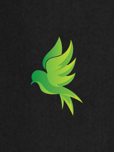 Oiseau vert