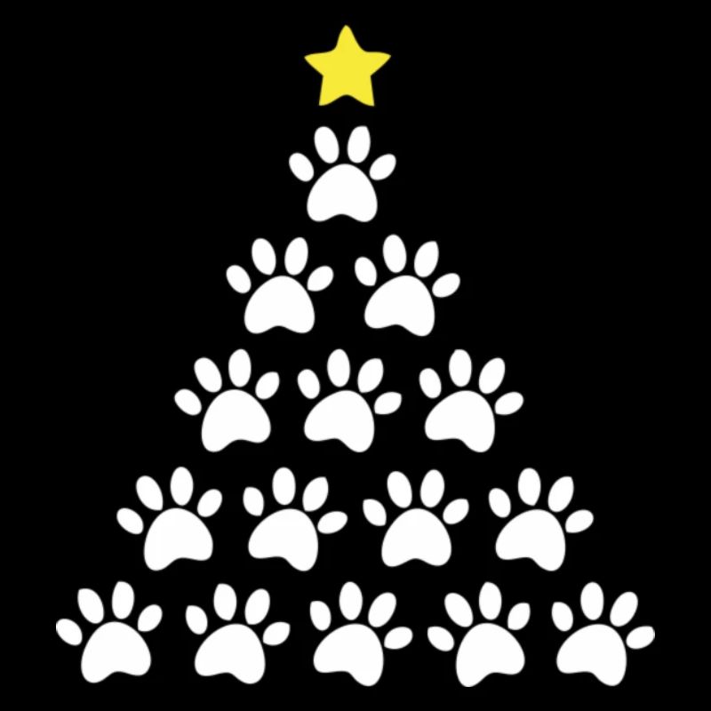 Weihnachtsbaum Pfote