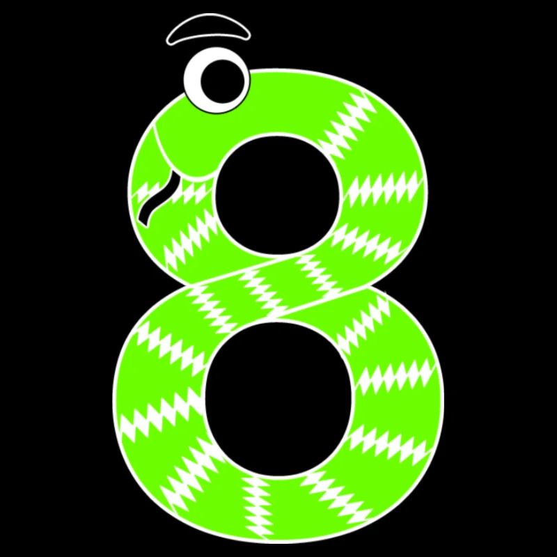 Numéro 8 Serpent Enfants