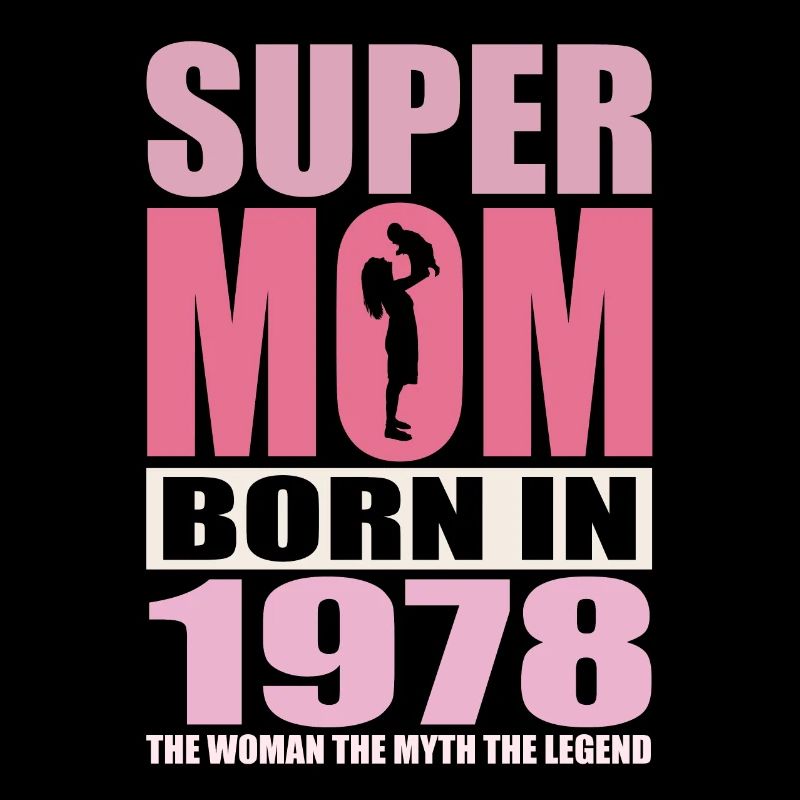 Anniversaire de maman 1978 | Super Maman