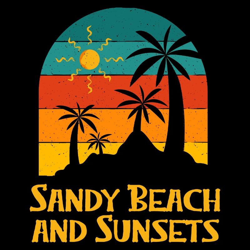 Sandy Beach and Sunsets Vacation Ocean Trip Beach