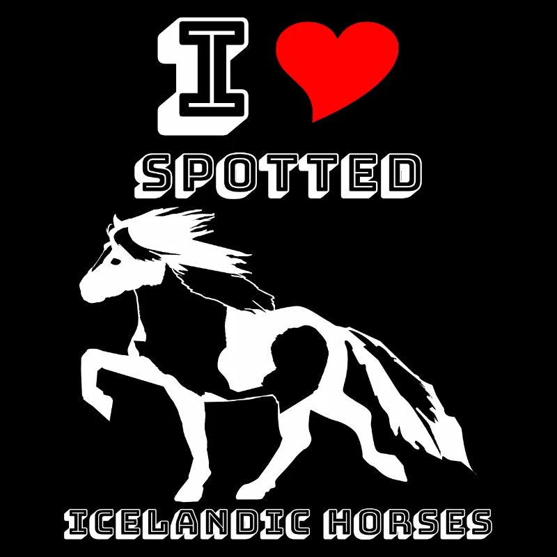 Edles Islandpferd Tölt Schecke 2 Damen Mädchen