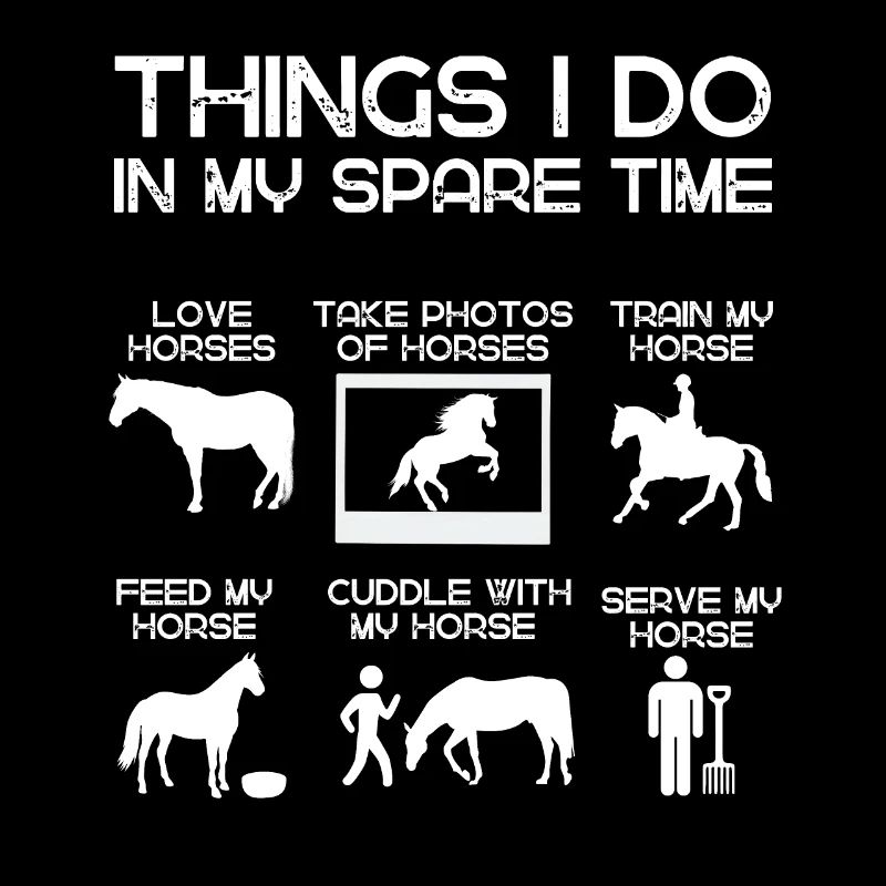 ! Ce que je fais pendant mon temps libre avec mon cheval