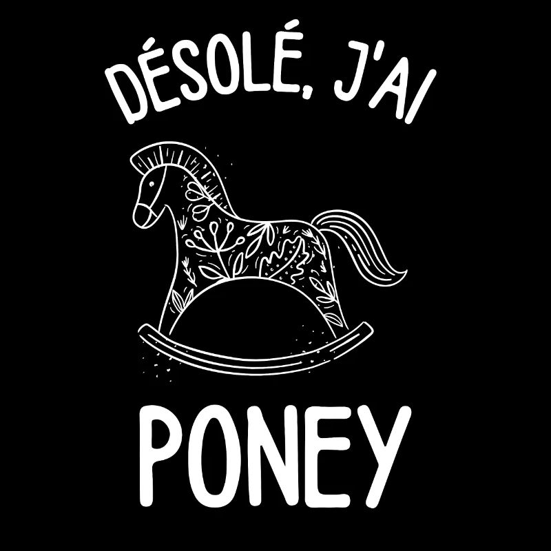 Cheval poney course