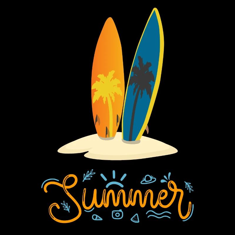 Summer surfing