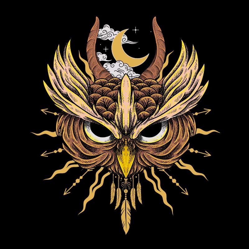 Nachteule Hexerei Traumfänger