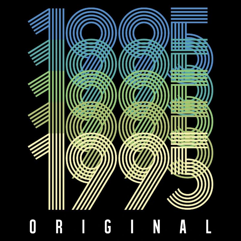 Original 1995 Gradient Rings