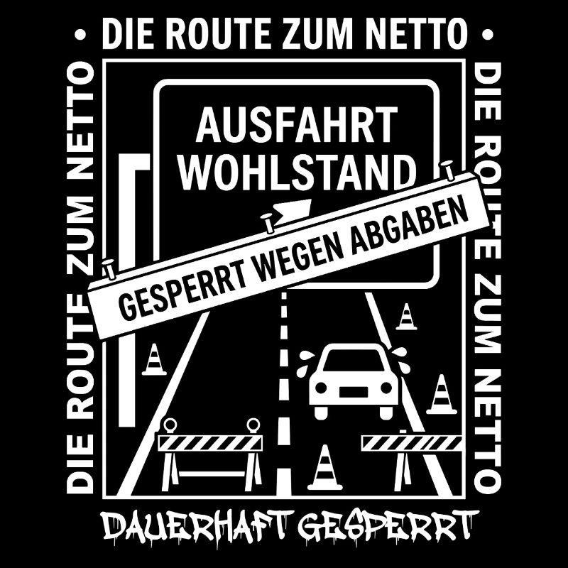 Die Route Zum Netto Dauerhaft Gesperrt