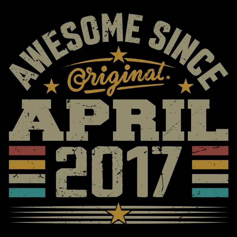 April 2017 Geburtstag Vintage Geschenkidee 2017