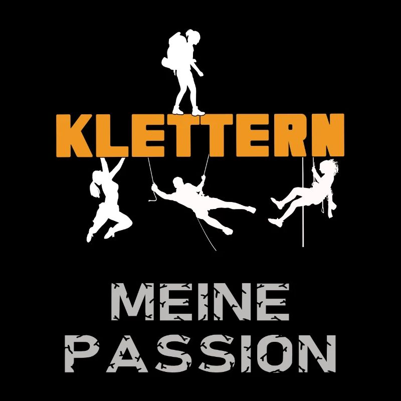 Klettern Bergsteigen Design für Kletterer