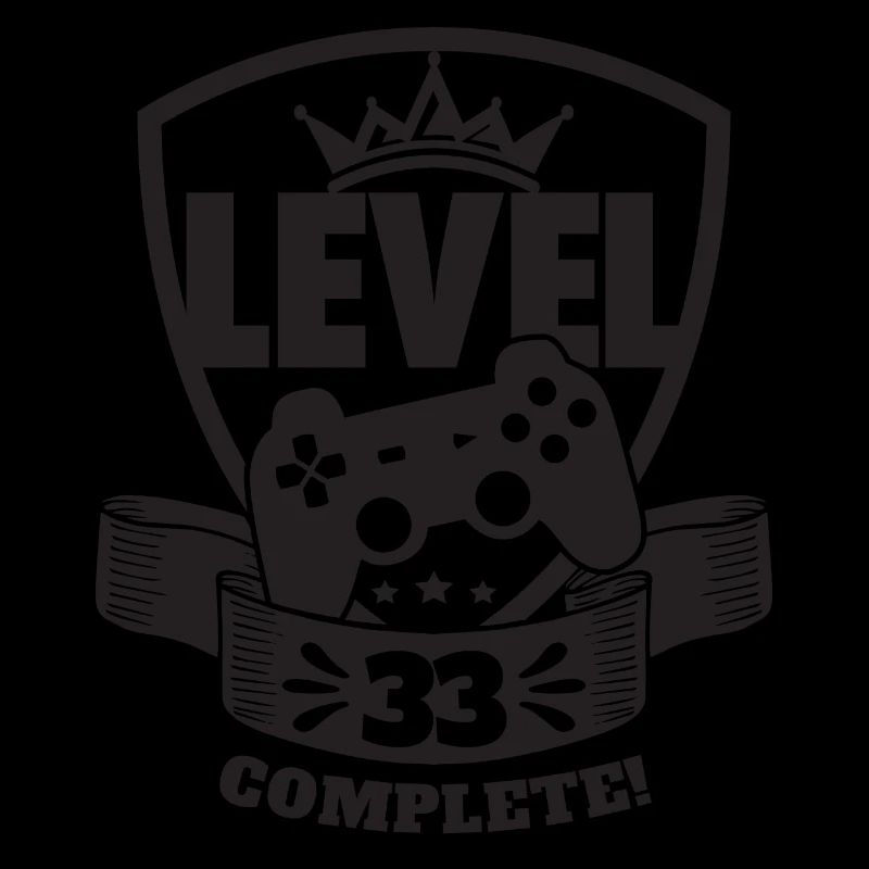 Level 33 Complete Birthday Gift 33 Years