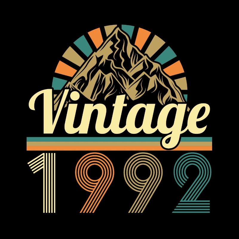 Vintage 1992 Retro Geburtstagsgeschenk