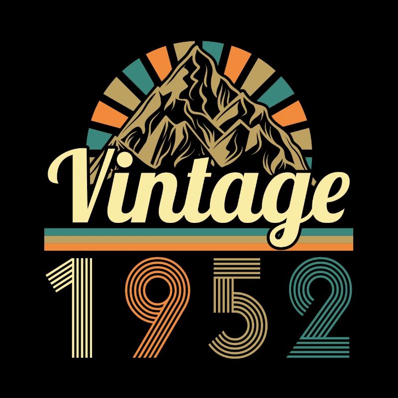 Vintage 1952 Retro Geburtstagsgeschenk