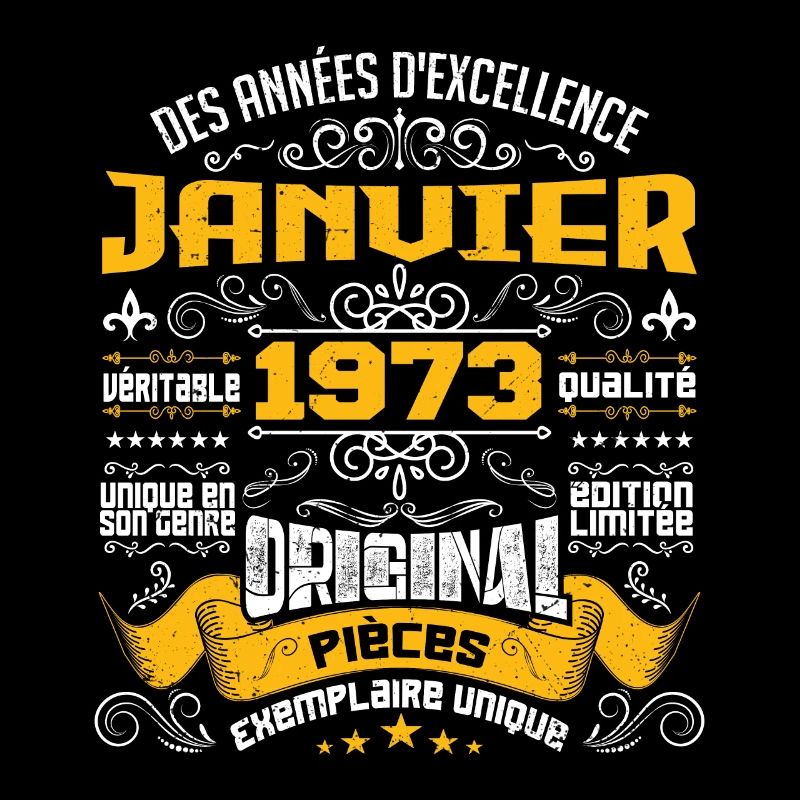 JANVIER 1973 | ORIGINAL PIÈCES