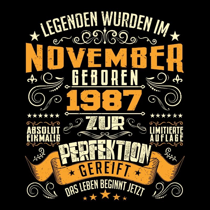 Im November 1987 geboren