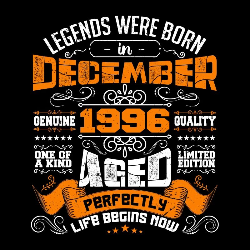 Legends were born in December 1996 | gift