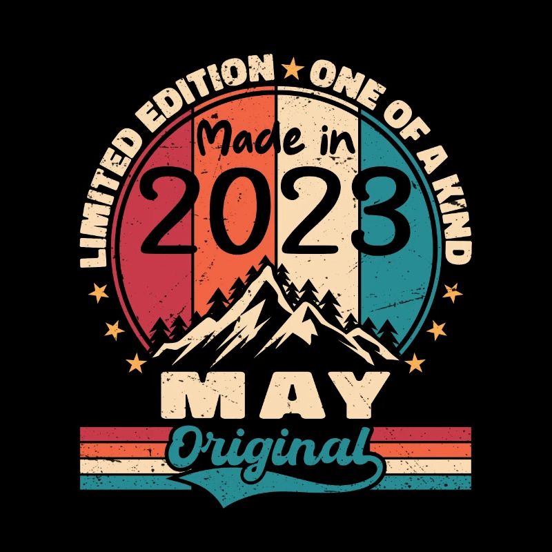 Mai 2023 Geburtstag Mai 2023 Original Mai Geschenk