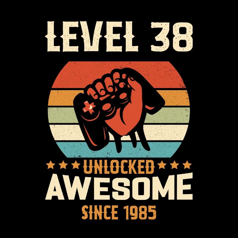 Level 38 complete 1985 Birthday Gift