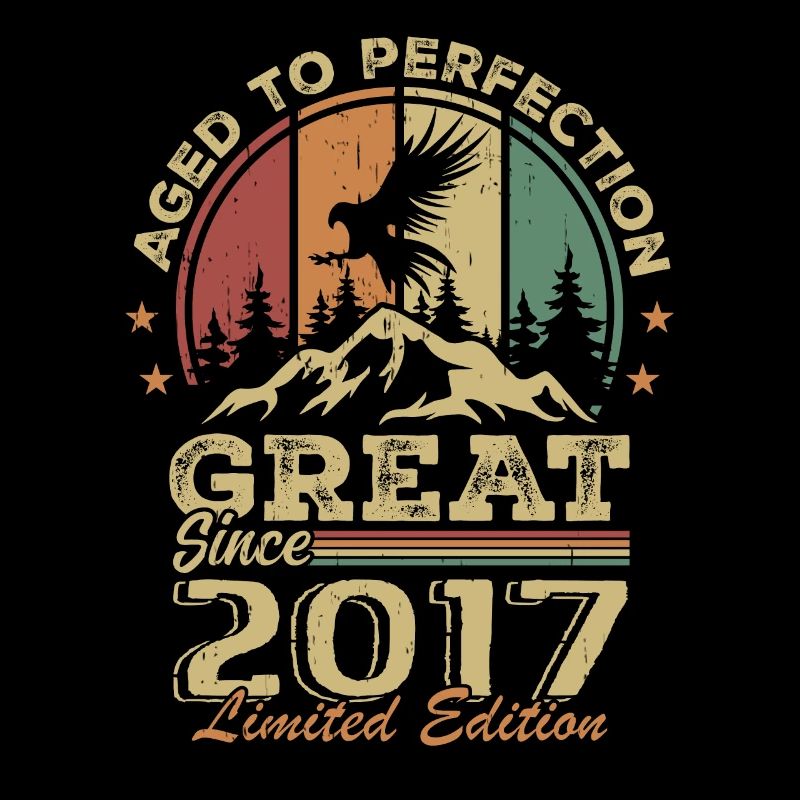 Vintage Geburtstag 2017 - Retro Geschenkidee 2017