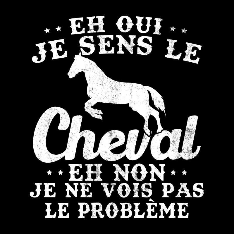 Ich fühle das Pferd und nein, ich sehe das Problem nicht