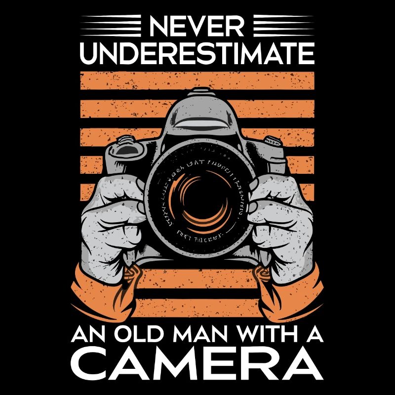 Never underestimate an old man with a camera