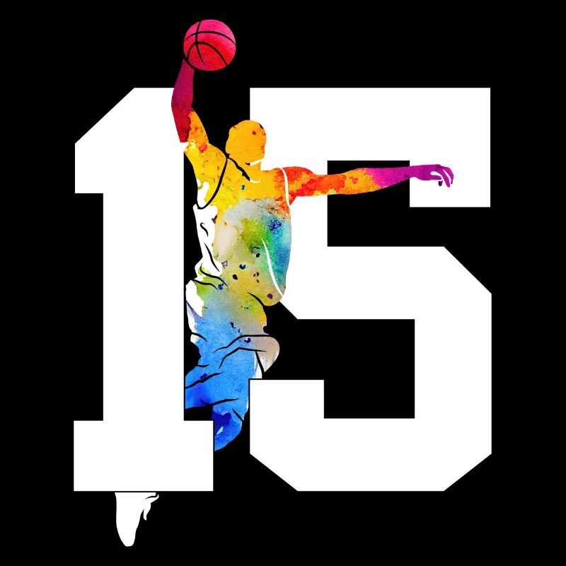 NUMÉRO 15 BASKETBALL 15E ANNIVERSAIRE