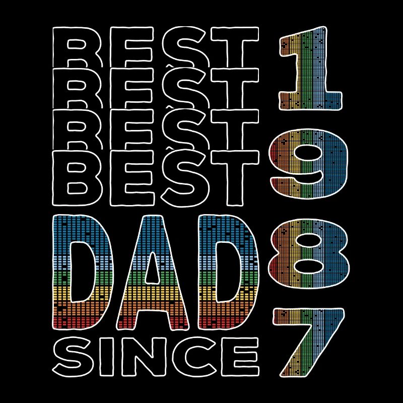 Bester Papa der Welt seit 1987 Vatertag