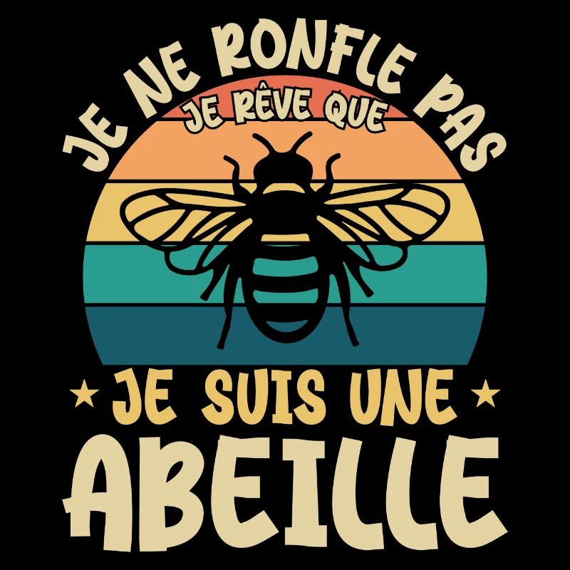 Ich schnarche nicht, ich träume, ich bin eine Biene