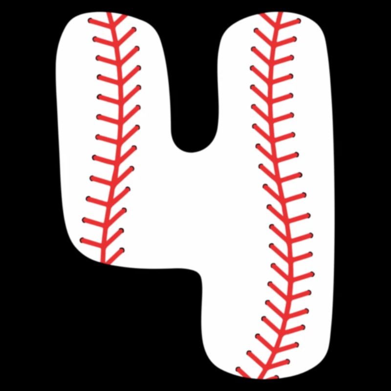 4e anniversaire Boy Baseball