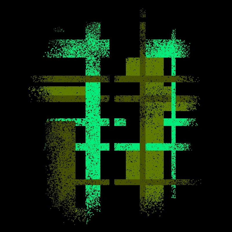 Design de fond abstrait Cyber VINTAGE