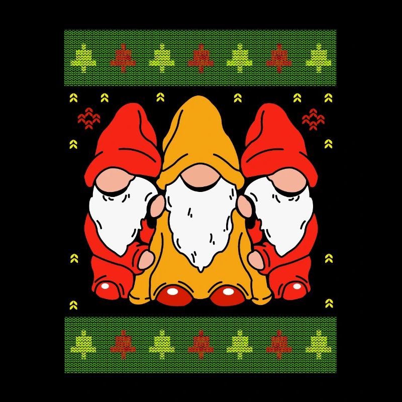 Elfes de Noël Doux Motif des Elfes de Noël