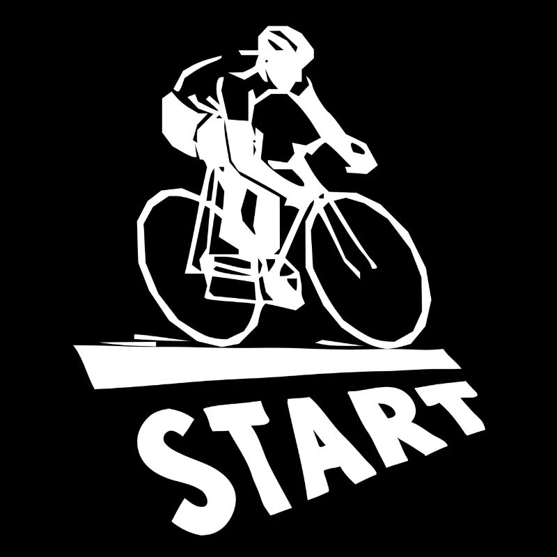 start, vélo, cyclisme, cycliste