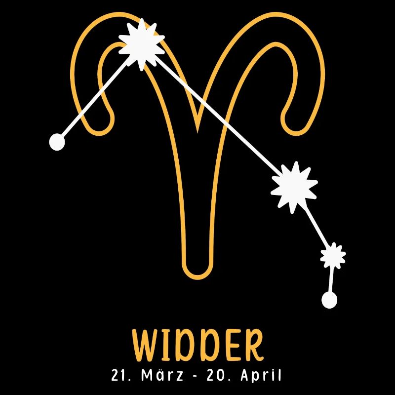 Sternzeichen Illustration Widder