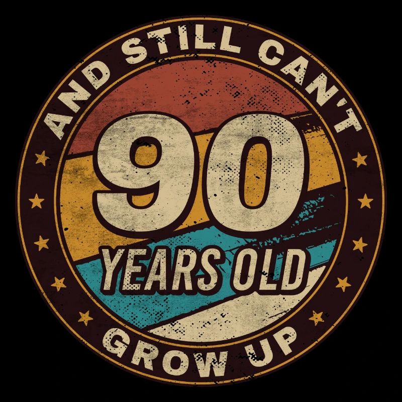90th Anniversary Gift Retro 90th Birthday