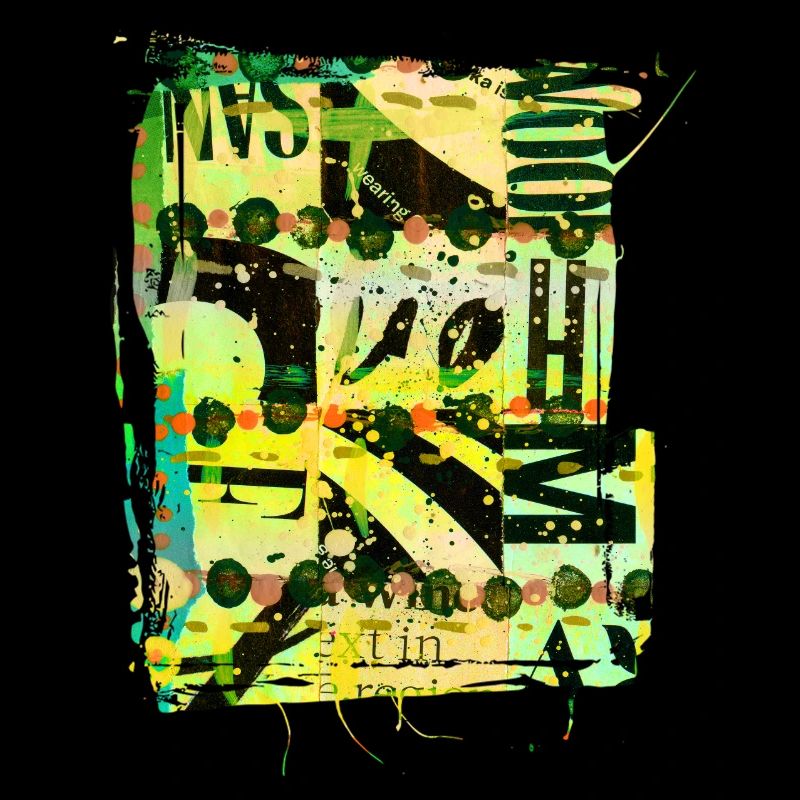 Newspaper Clips Scrapbook Magazines Alphabet Code