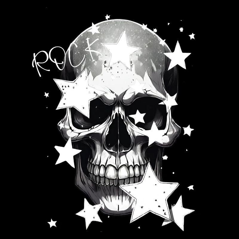 Conception de crâne rocheux