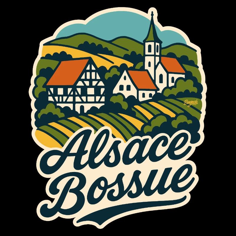 Alsace Bossue Illustration