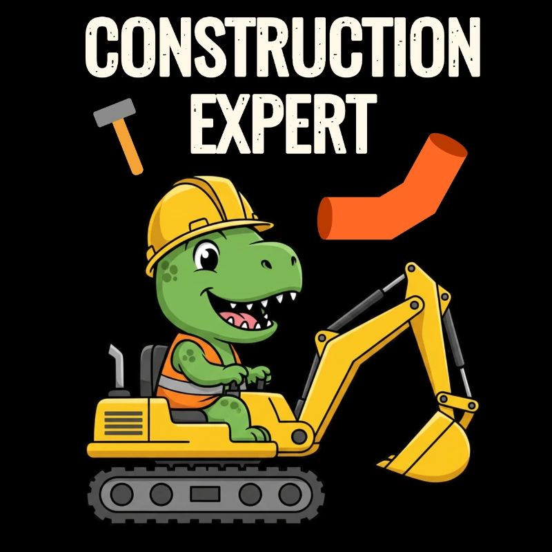 Bauarbeiter Dino