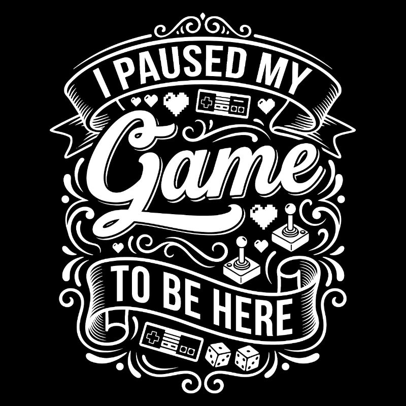 I pause my game