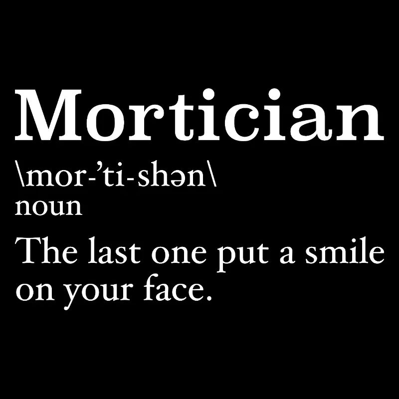 Bestatter Definition Studentin der Leichenkunde