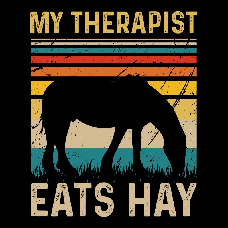 My therapist eats hay
