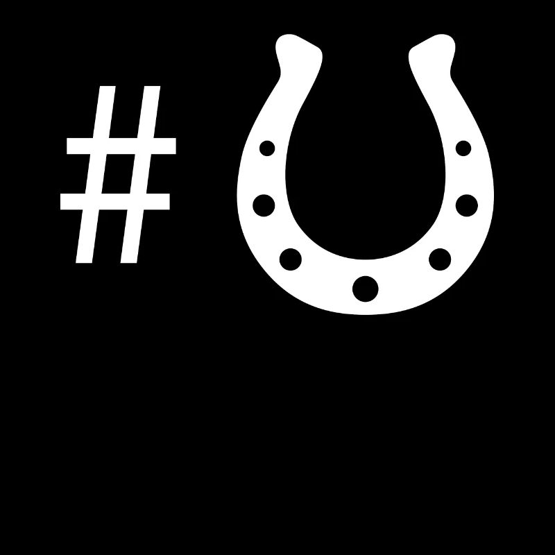 Hashtag - Fer à cheval -