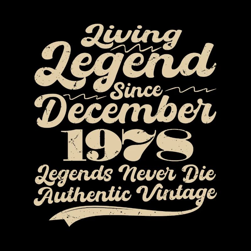 Es war einmal eine Legende. Dezember 1978 Geburts