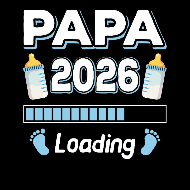 Dad 2026 Loading Mom Dad Parents Son Daughter