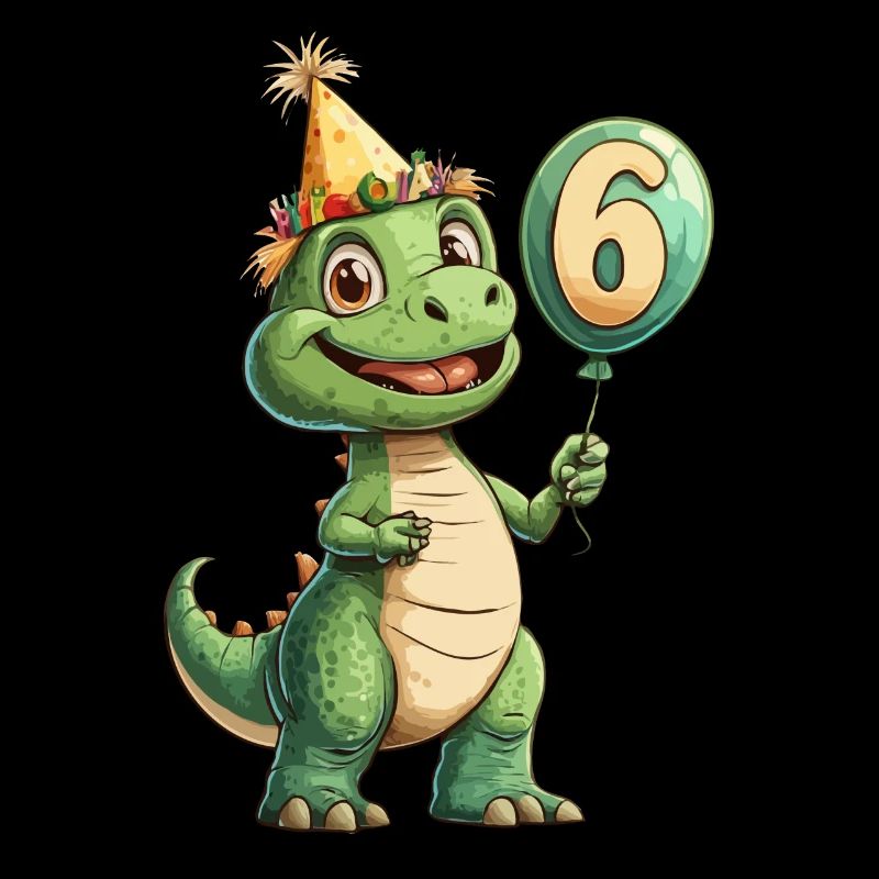 6th Birthday Dino