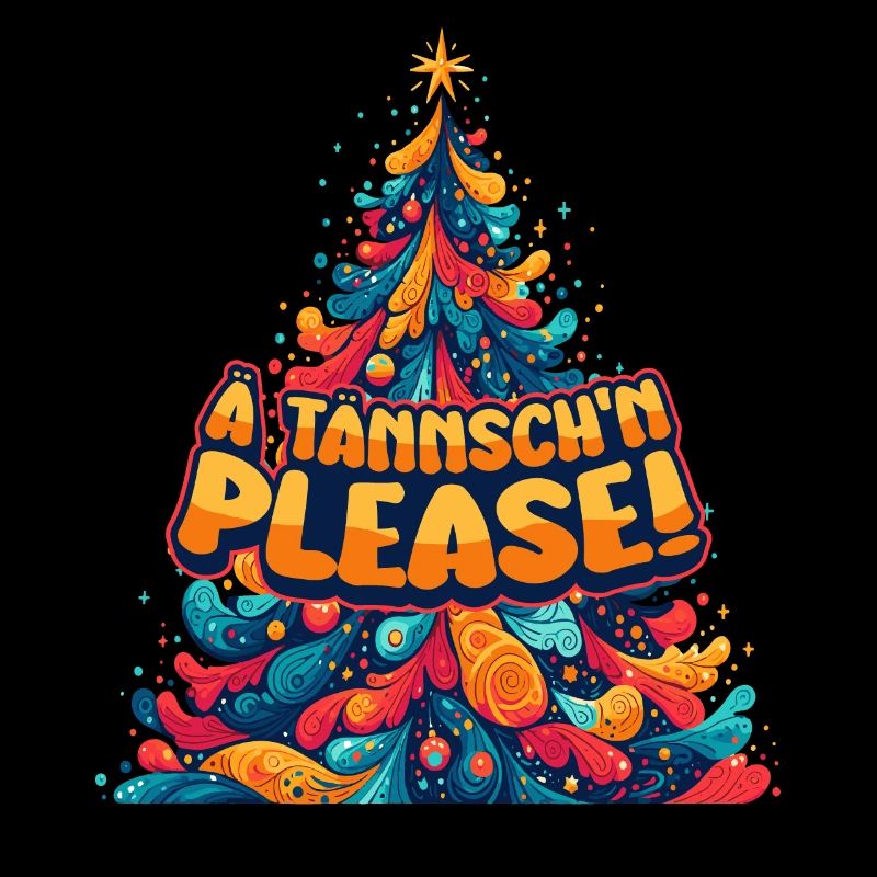 Weihnachten Lustiger Spruch Ä Tännsch'n Please